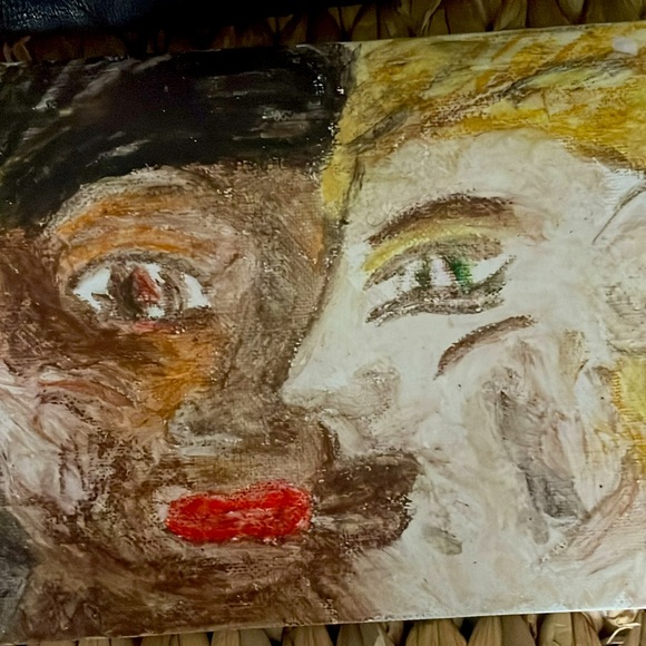 Original Acrylic Painting on Canvas Board (4x6 inches) - Picture 7 of 7